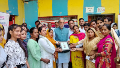 निःशुल्क हेल्थ चैकअप कैम्प का आयोजन