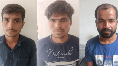 मिक्सी ग्राइंडर से लोडेड महिंद्रा पिकअप गाड़ी को चोरी करने वाले 3 आरोपियों को क्राइम ब्रांच सेक्टर 85 की टीम ने किया गिरफ्तार