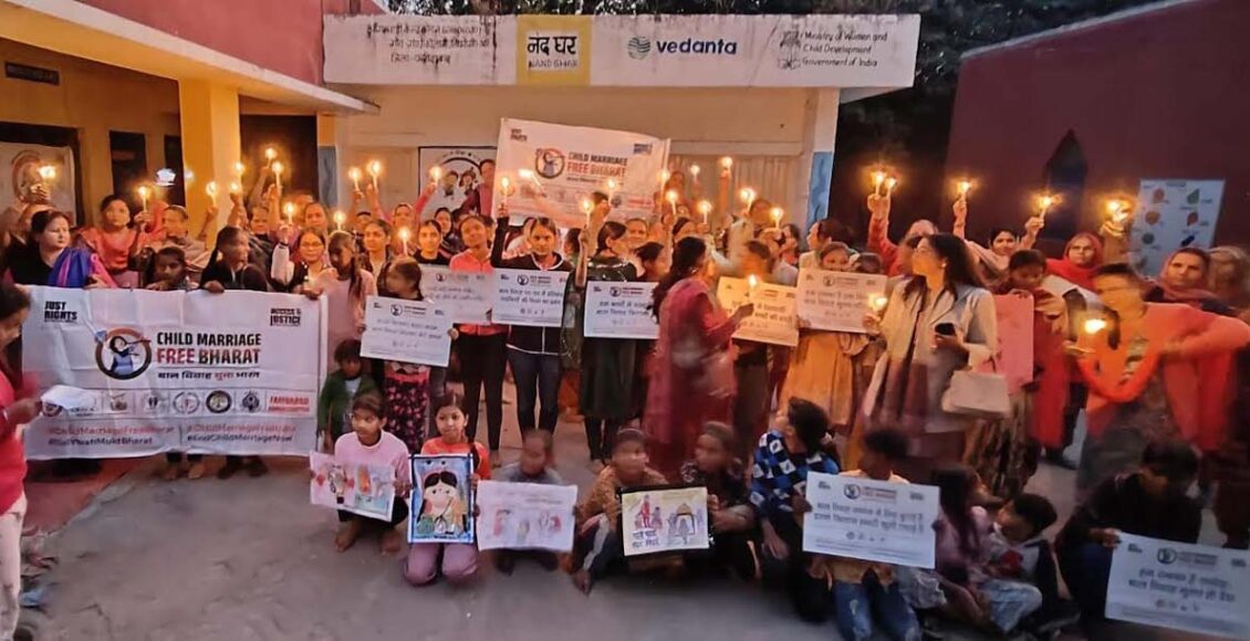 Block level awareness camp of 'Child Marriage Free India' program organized