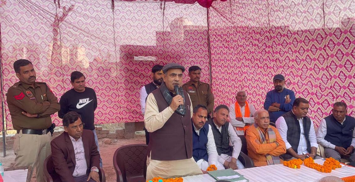 Gift of more than two crores to Ballabhgarh Assembly, will leave no stone unturned in development works - Moolchand Sharma