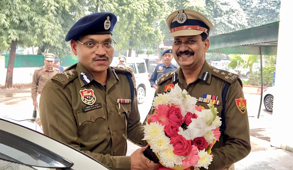 Newly appointed Police Commissioner Satendra Kumar Gupta IPS took charge