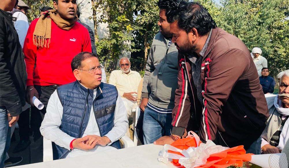 State Minister Rajesh Nagar held open court, resolved most of the problems
