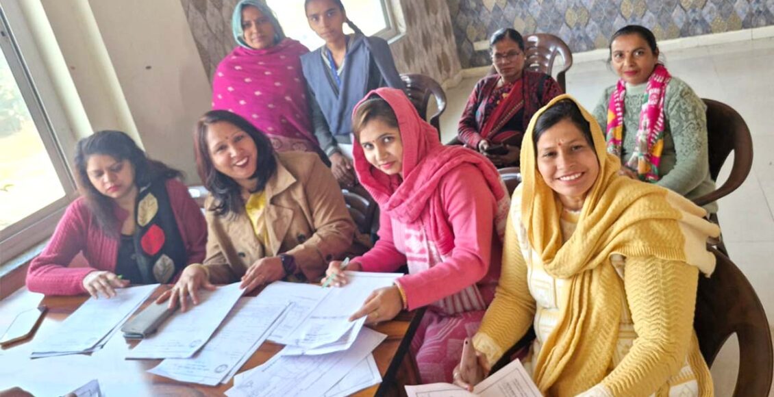 BJP Mahila Morcha participated enthusiastically in the membership campaign.