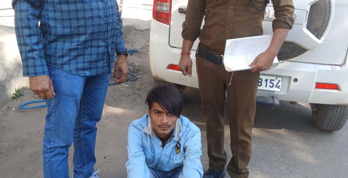 Crime branch AVTS team arrested the accused of vehicle theft, motorcycle recovered.