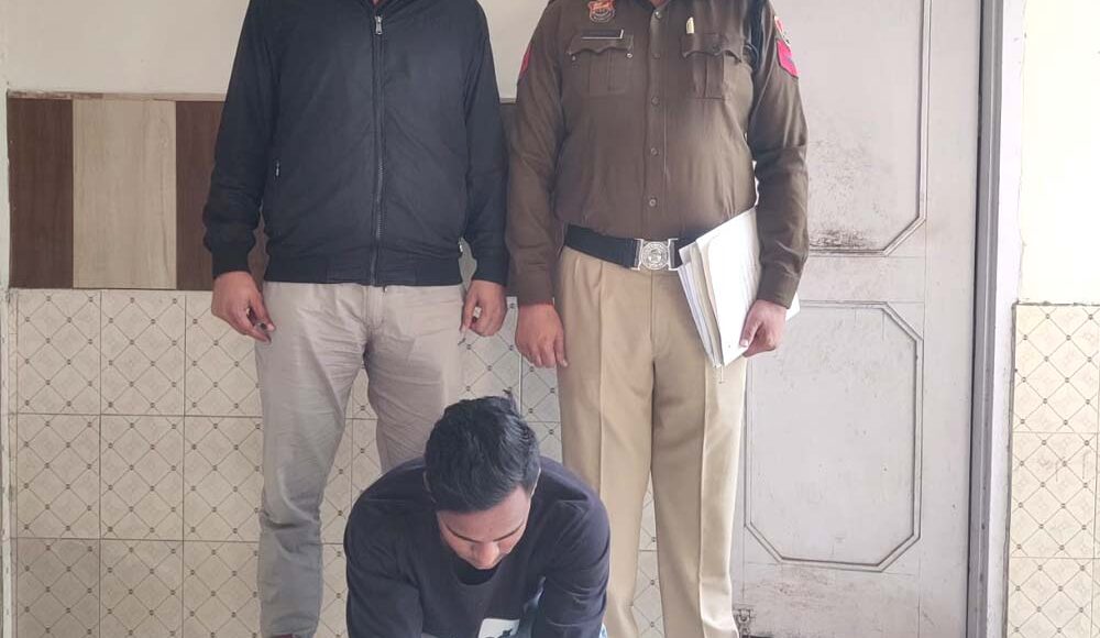 The team of crime branch BORDER arrested the accused of vehicle theft and recovered the stolen motorcycle.