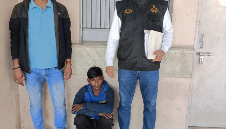 वाहन चोरी करने वाले आरोपी को अपराध शाखा सेन्ट्रल की टीम ने किया गिरफ्तार