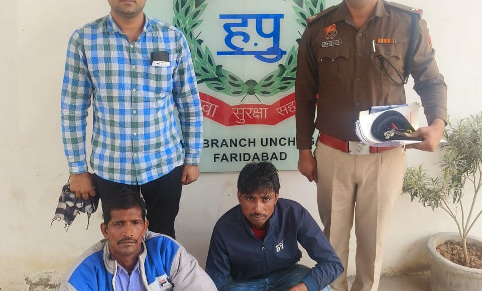 Crime branch Uncha village team arrested the accused along with 856 grams of ganja, the accused who provided ganja was also arrested.