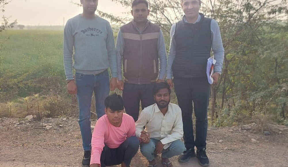 In the case of cheating in the name of investing in share market, Cyber ​​​​Crime Police Station NIT team arrested two accused from Kota Rajasthan, investigation is going on...