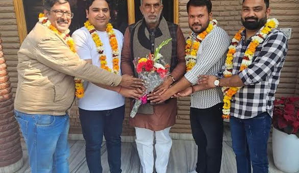 Union Minister of State Krishnapal Gurjar congratulated and congratulated the newly elected board presidents.