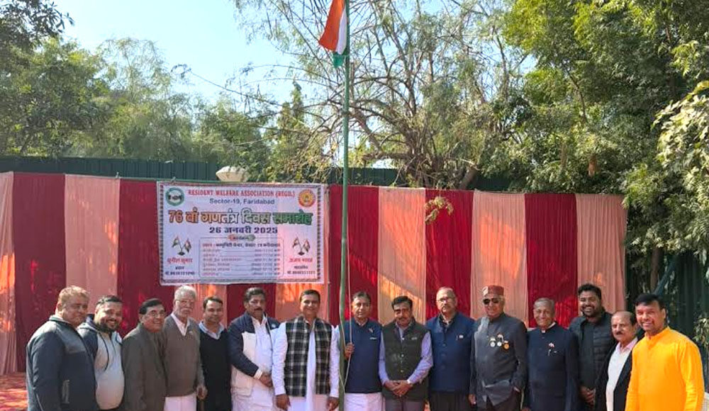 RWA Sector-19 celebrated 76th Republic Day with pomp