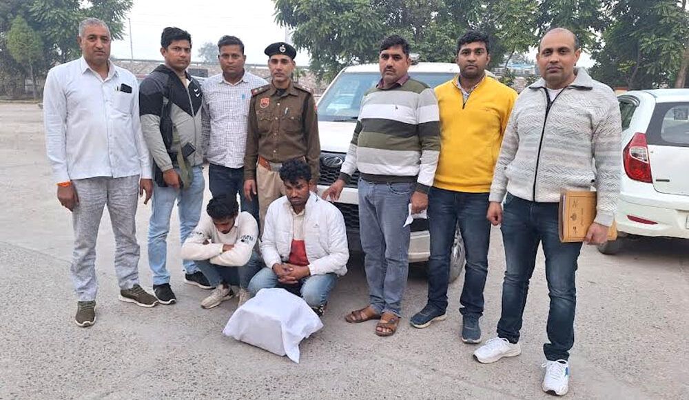 Major action in district Palwal area of ​​Faridabad unit of HSNCB.