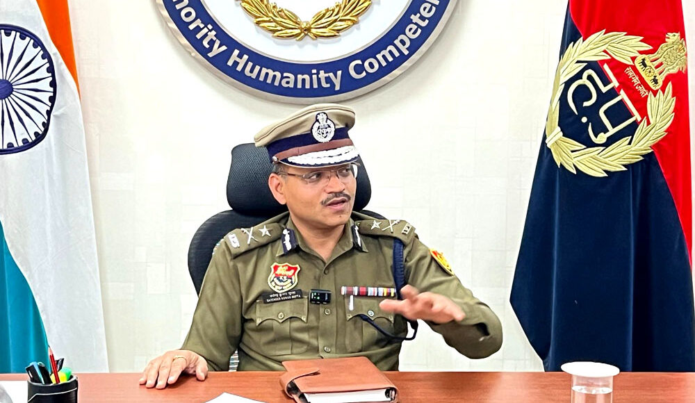 Police Commissioner Satendra Kumar Gupta's conversation with journalists, discussion on various topics