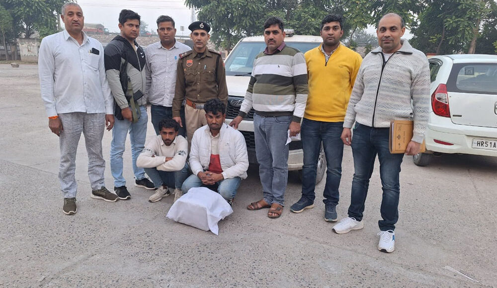 Major action in district Palwal area of ​​Faridabad unit of HSNCB