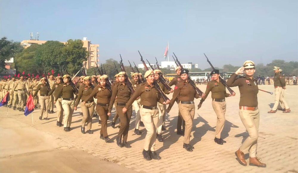 Rehearsals continue for the 76th Republic Day celebrations