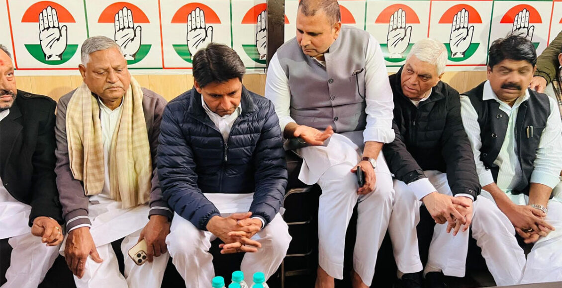 Deepender Hooda exposes the real face of BJP which talks about moves, character and face.