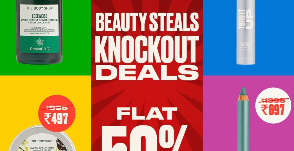 The Body Shop's Knockout Sale event
