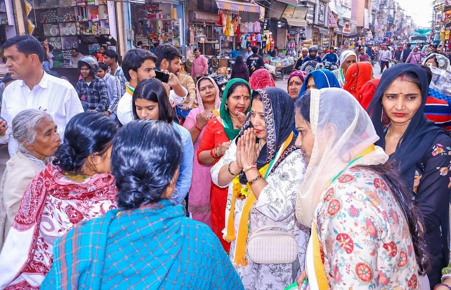 Congress can develop Faridabad: Lata Rani Chandila