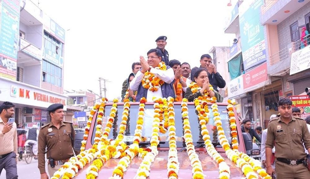 BJP's one-sided wave created panic among opponents: Vipul Goyal