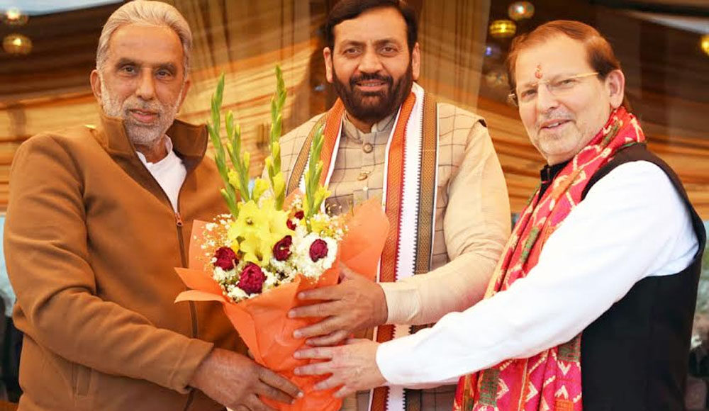 Chief Minister Nayab Singh Saini participated in the luncheon as host of the 38th Surajkund International Crafts Fair.
