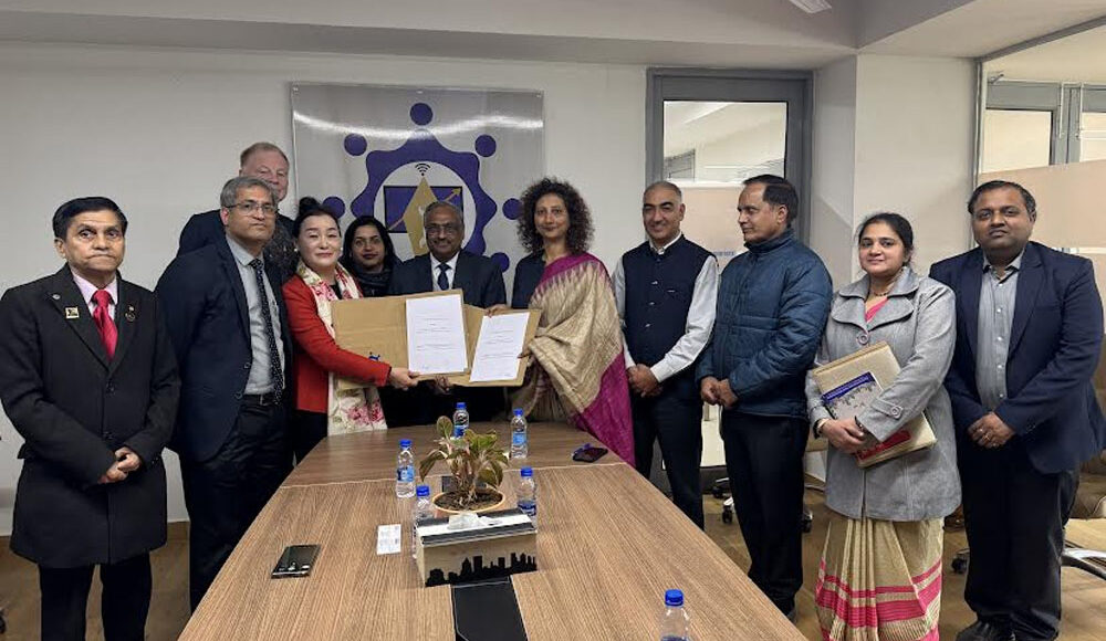 Indo Korea Technology Center will be established in Shri Vishwakarma Skill University