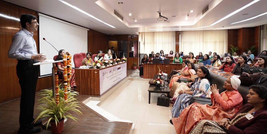 34 professional women from power sector reached NPTI on International Women's Day