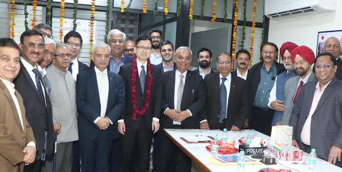 AOTS Alumni Society office inaugurated at Ozone Centre Sector-12, Faridabad.