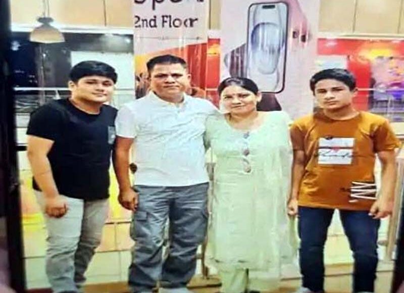उत्तराखंड में हुए हादसे में फरीदाबाद के एक परिवार के पांच सदस्यों की हुई मौत