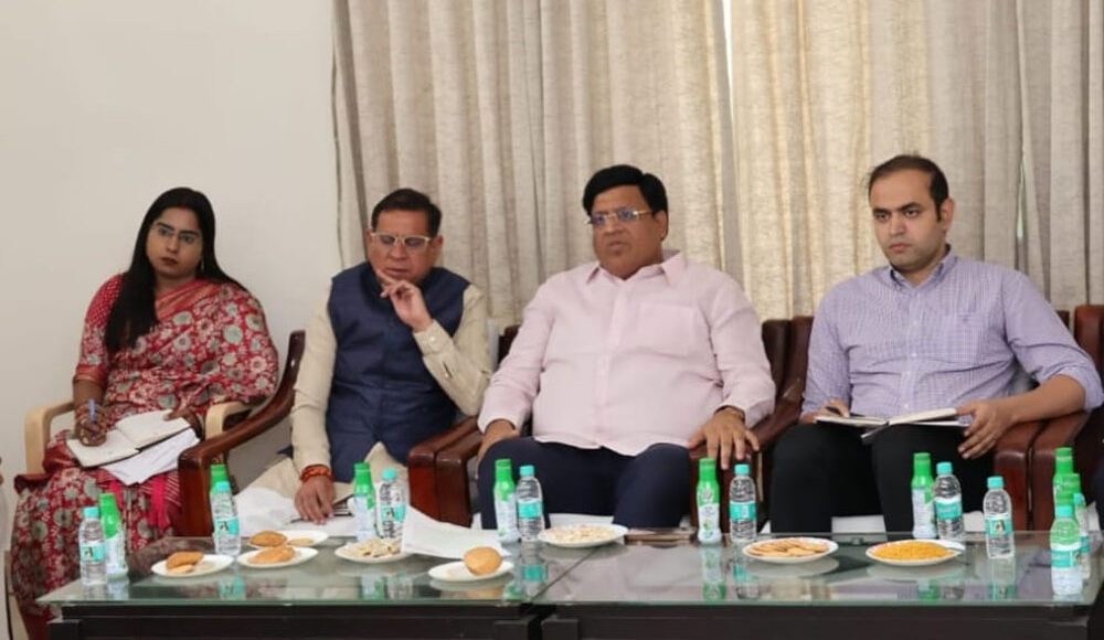 A joint meeting of Municipal Corporation and Electricity Department concluded under the chairmanship of Cabinet Minister Vipul Goyal