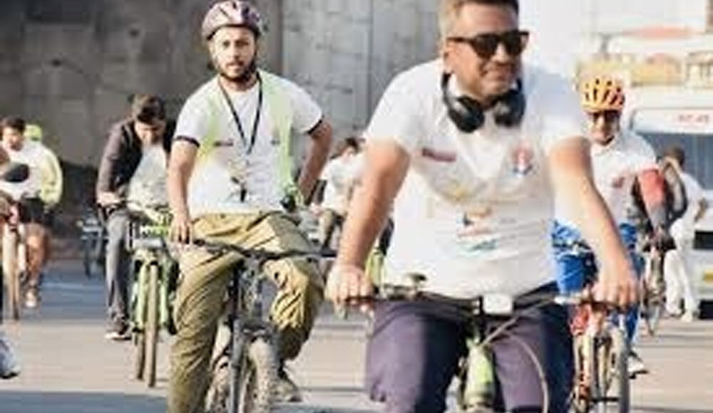 Medicaps University's initiative towards clean and healthy Indore: First Cyclethon organized