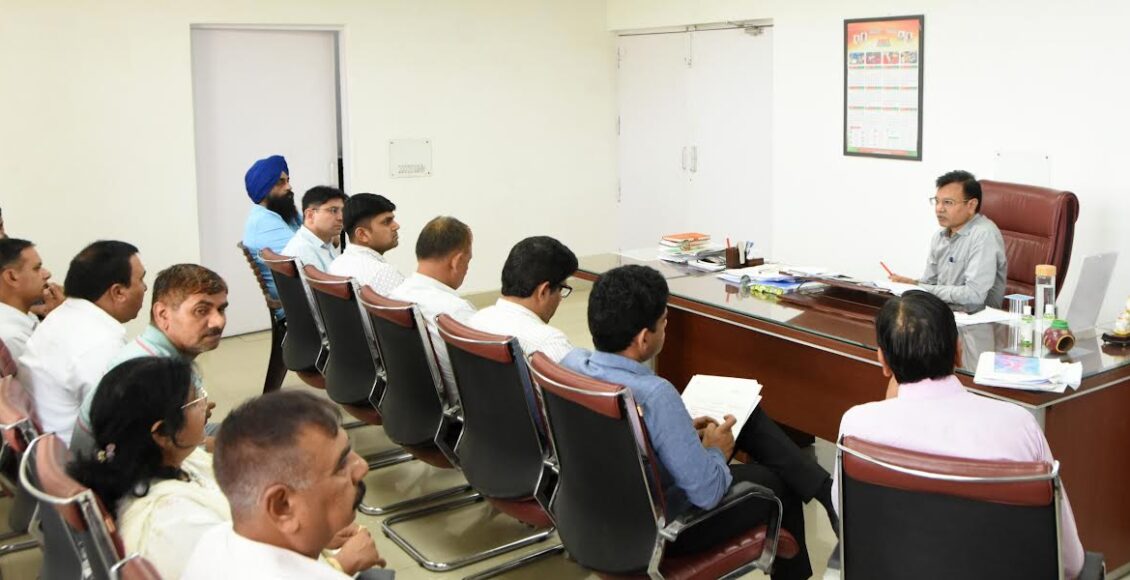 A review meeting was held on the progress of Swachh Bharat Mission Gramin