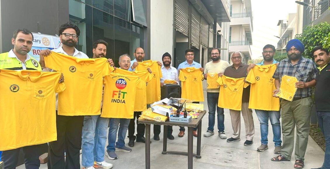 Knowledge of road safety is essential first - Rotarian Rajeev Sood