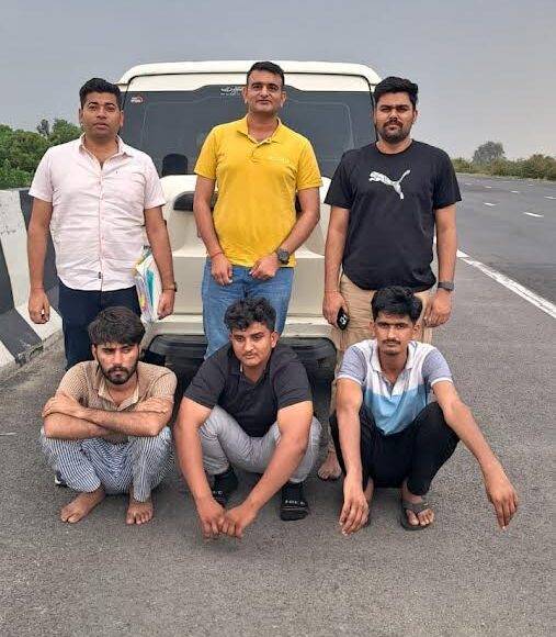 Three accused arrested for providing fraudulent accounts by giving Telegram tasks