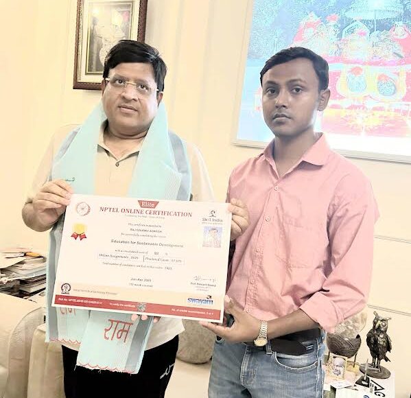 Cabinet Minister Vipul Goyal encouraged Raj Gaurav