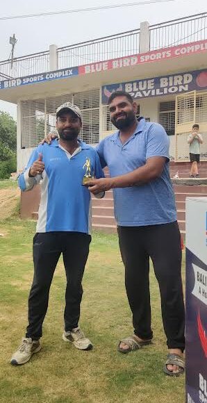 Everest XI defeated Rising Star-3 by 15 runs in the Blue Bird 100 Balls Tournament