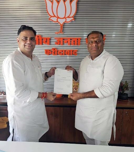 Praveen Chaudhary became the district president of BJP OBC Morcha