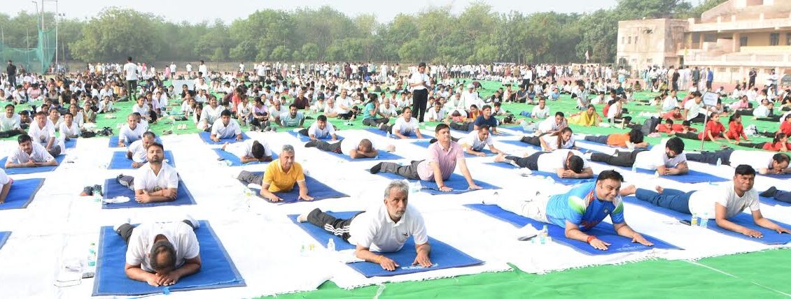 The wind of yoga blew from city to village, people of every class did pranayam and meditation
