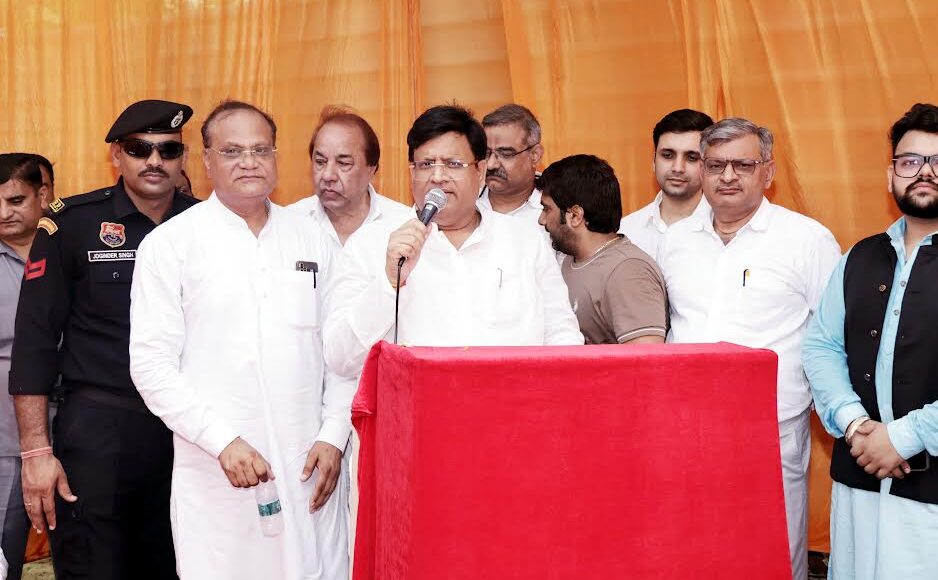 Steps forward towards fulfilling the promises made to the public and building an excellent Faridabad: Vipul Goyal