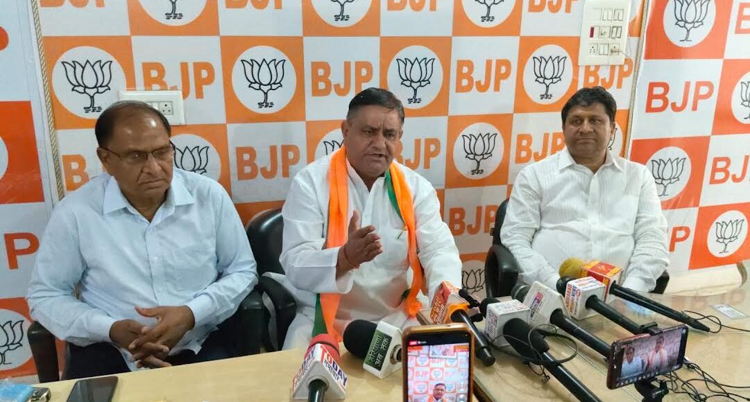BJP government is carrying the sins committed by Congress: Dharmveer Bhadana