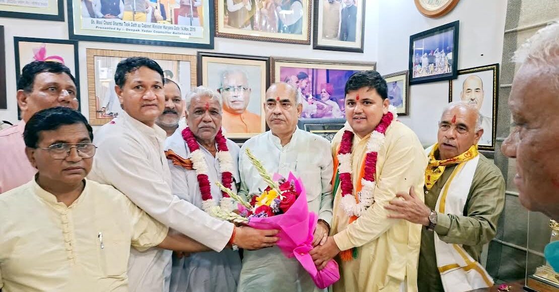 I will serve the society with full responsibility: Yogesh Sharma