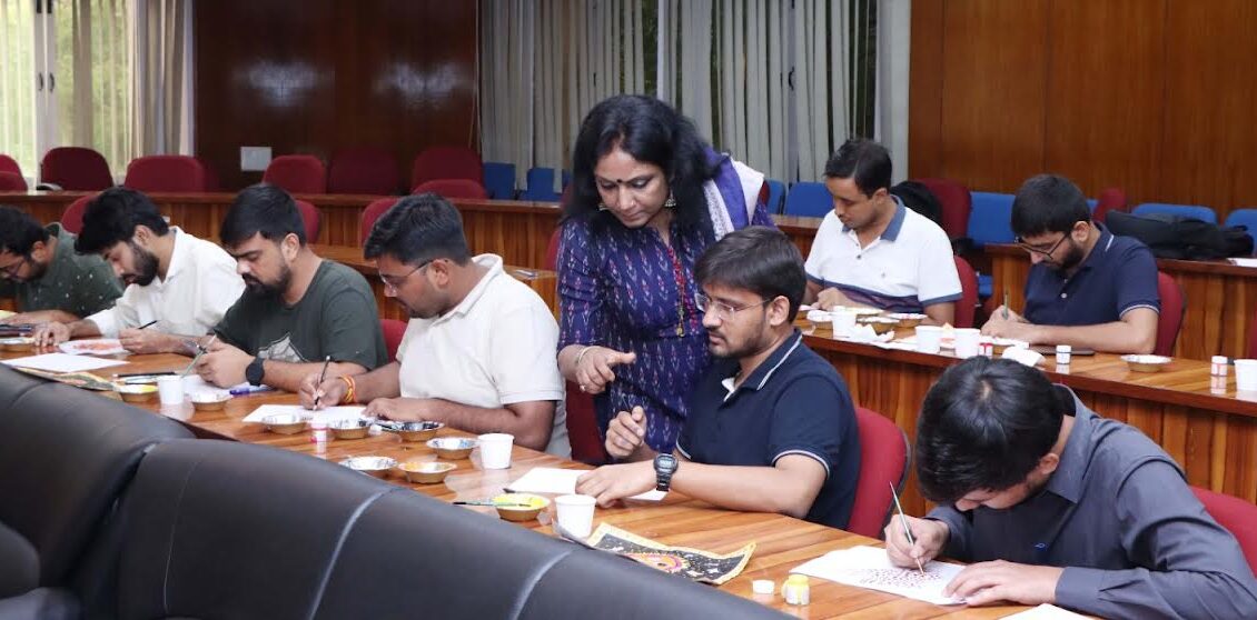 Painting workshop for Assistant Directors of CEA organised at NPTI