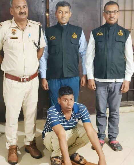 A man who was in debt, when he could not pay, demanded extortion money from a doctor; arrested