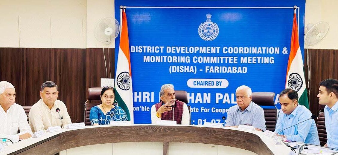 Special attention on preparations to deal with waterlogging in view of monsoon: Krishan Pal Gurjar