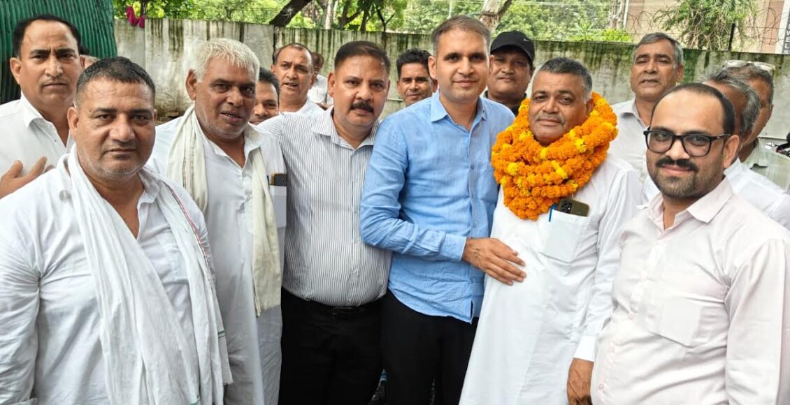 Ramesh Jaglan became the head of Corporation Employees Federation for the fourth time