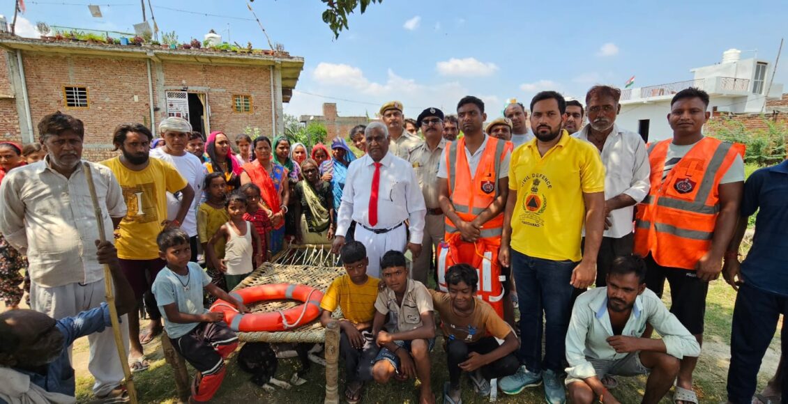 Rescue and relief work is going on in the flood affected area by Civil Defence, SDRF, Police and Administration, more than 50 people have been rescued- Dr. MP Singh