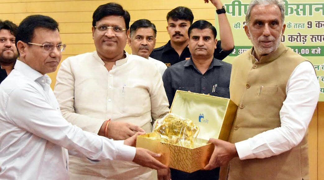 Farmers are benefiting from the policies of Prime Minister Narendra Modi government: Krishan Pal Gurjar