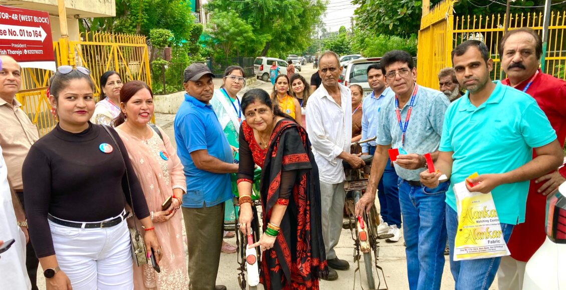 Reflector tape is very useful even in rain: Kusum Mahajan