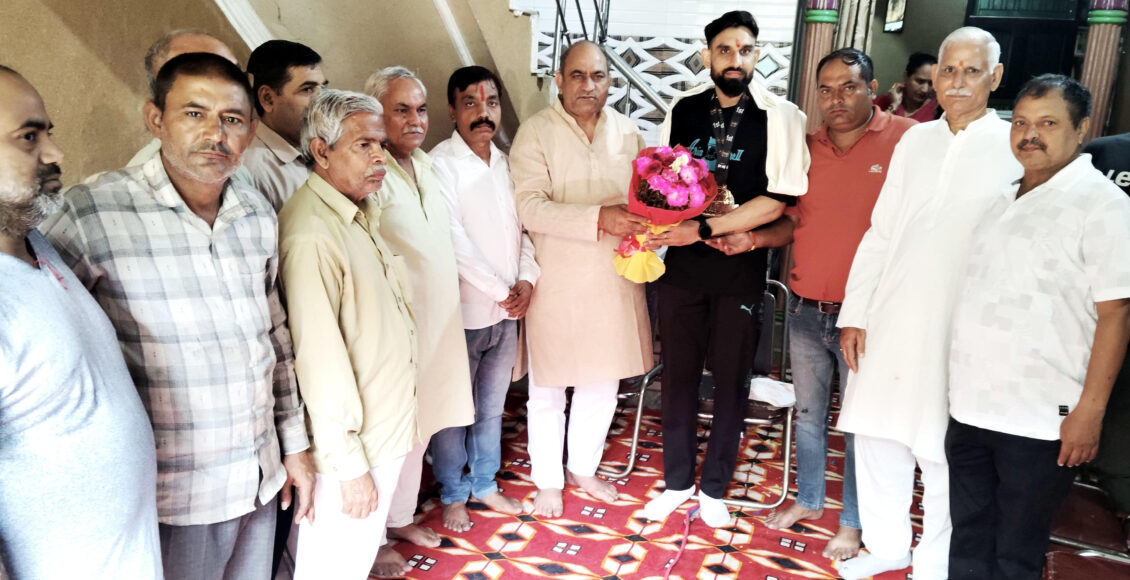 Jaydatt made Faridabad proud across the country by winning the medal: Baljeet Kaushik