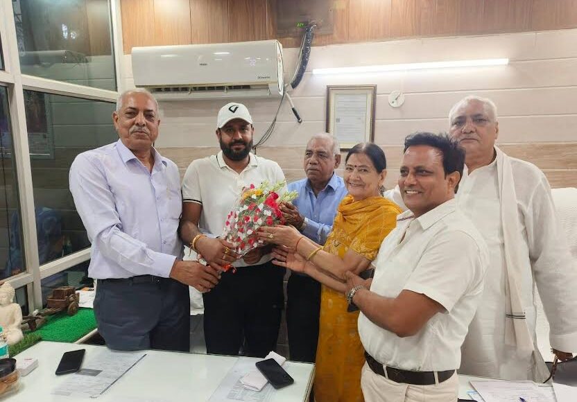 RWA Sector 37 welcomes newly appointed grievance member Rahul Yadav