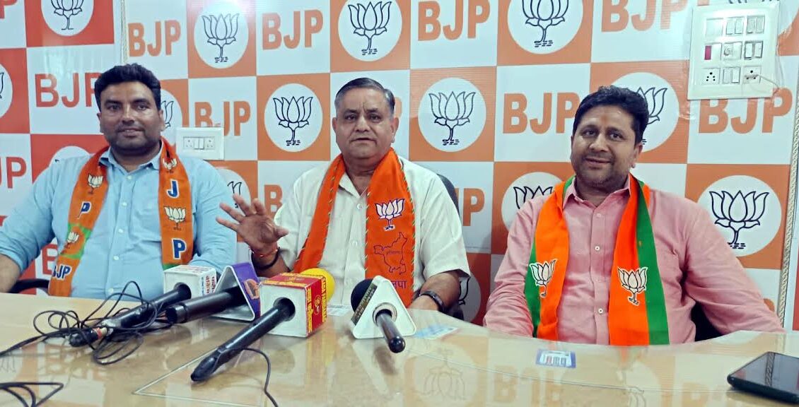 Krishan Pal Gurjar is the real development man of Faridabad: Dharamvir Bhadana