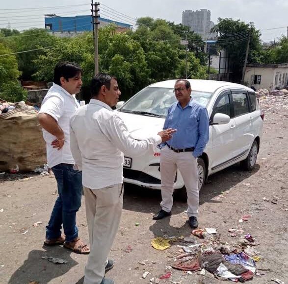 Under the Swachhta Abhiyan, the special officer took stock of the cleanliness system
